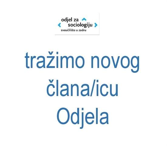 NATJEČAJ ZA ASISTENTA/ICU 